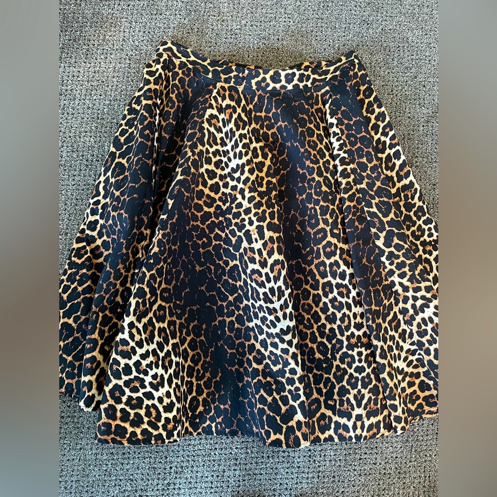 Hell Bunny Animal print skirt